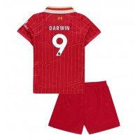 Liverpool Darwin Nunez #9 Domáci Detský futbalový dres 2024-25 Krátky Rukáv (+ trenírky)